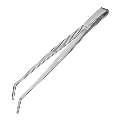 Anex Stool Stainless Steel Serrated Curved Tip Tweezers 180mm Tool No.138-Kiichin - The #1 Place for Japanese Goods in Your Hand!