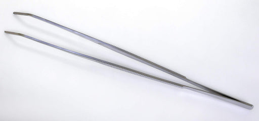 Anex No.159 Stainless Steel Serrated Tweezers with Curved Tip 300mm-Kiichin - The #1 Place for Japanese Goods in Your Hand!