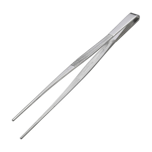 Annex Stool's Anex Stainless Steel Serrated Straight Tweezers 180mm No.137 Tool-Kiichin - The #1 Place for Japanese Goods in Your Hand!