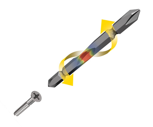 Anex Wing Torsion Bit Double-Head Tool 2Pc 2X110 Atm-2110-Kiichin - The #1 Place for Japanese Goods in Your Hand!