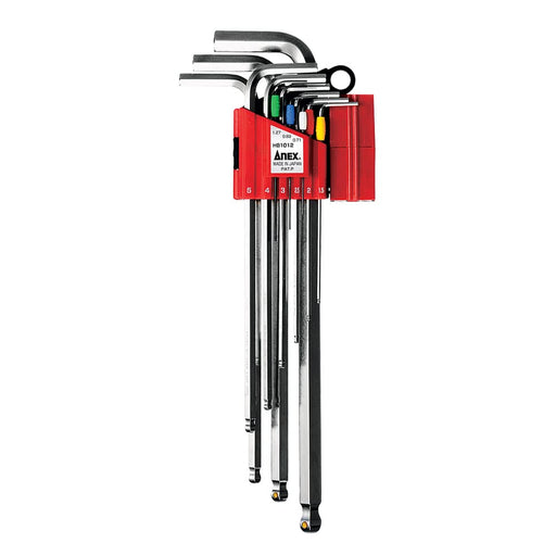 Anex 12pc Wrench Ball Point Set with Mag Catch Holder by Anex Tool-Kiichin - The #1 Place for Japanese Goods in Your Hand!