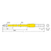 Anex - Color Bit Stepped +2X300 Acmd-2300 Tool-Kiichin - The #1 Place for Japanese Goods in Your Hand!