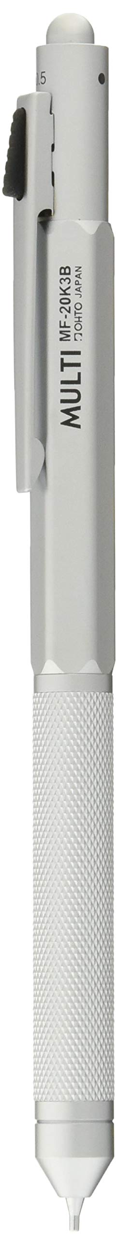 Ohto Multifunctional B-2+1 Silver Ballpoint Pen MF-20K3B-SV Model-Kiichin - The #1 Place for Japanese Goods in Your Hand!