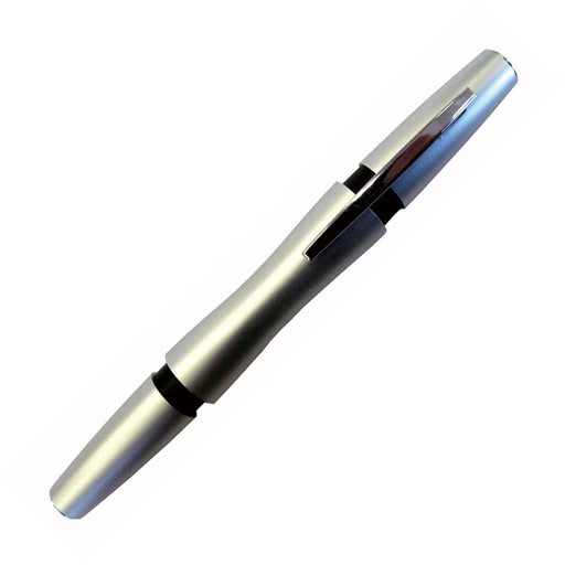 Ohto Needle Point 0.7 Ballpoint Pen Silver Black Oil-Based - Luke Nbp-10Ro-Kiichin - The #1 Place for Japanese Goods in Your Hand!