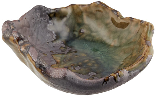 Santo Banko Ware Iga Gold Leaf Small Bowl 9cm Made in Japan 16054-Kiichin - The #1 Place for Japanese Goods in Your Hand!