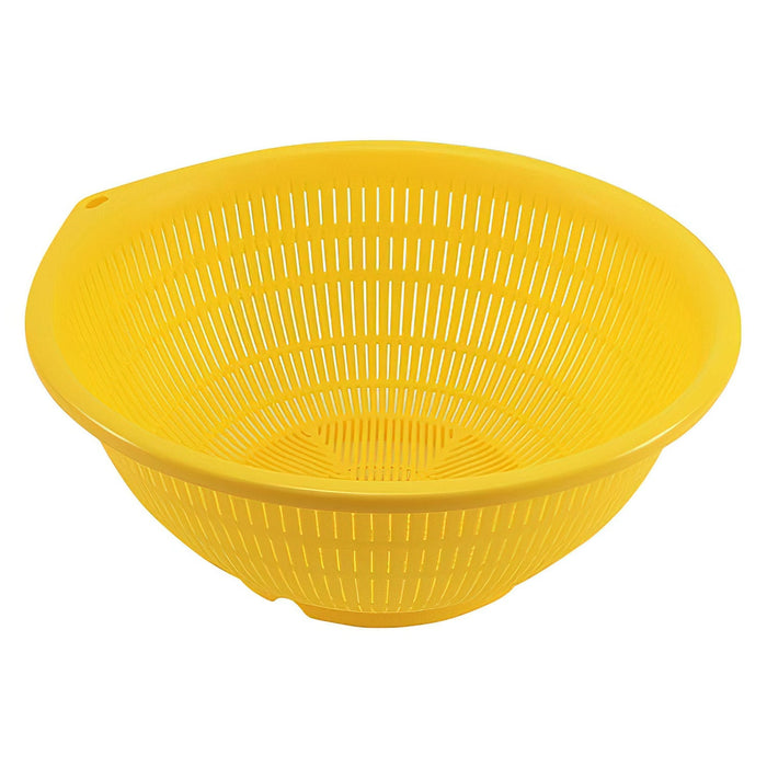 Benkei 24cm Plastic Colander - Vibrant Yellow-Kiichin - The #1 Place for Japanese Goods in Your Hand!