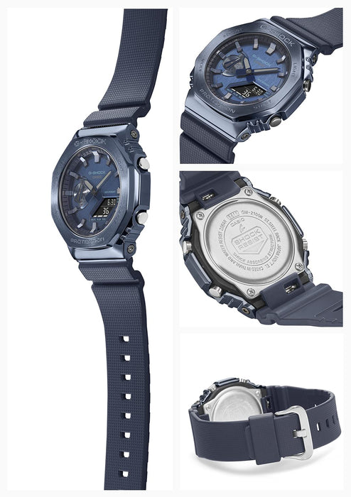 G-Shock Casio Men's Watch GM-2100N-2Ajf in Blue Metal Covered Authentic Domestic Product-Kiichin - The #1 Place for Japanese Goods in Your Hand!