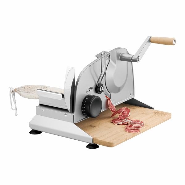 Chiba Industrial Works Ritter Manual Slicer Piatto 5 Stainless Steel Blade