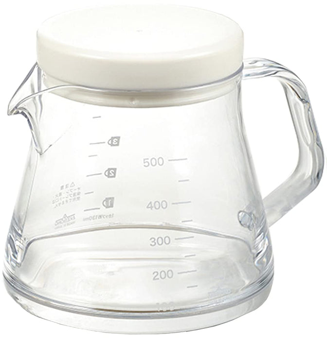 Akebono-Sa Coffee Server 500Ml White TW-3731-Kiichin - The #1 Place for Japanese Goods in Your Hand!