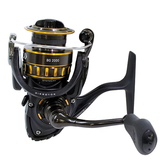 Daiwa BG 2000 Spinning Reel Black High Performance Durable Fishing Gear-Kiichin - The #1 Place for Japanese Goods in Your Hand!