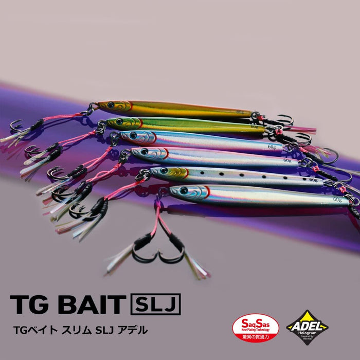 Daiwa Tg Bait Slim 80G Adel Flash Red Gold Metal Jig-Kiichin - The #1 Place for Japanese Goods in Your Hand!