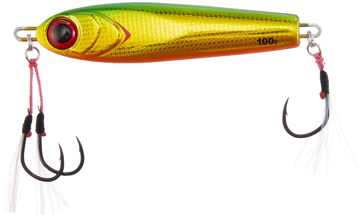Daiwa Reel Case Kouga Bay Metal 100G Red Sea Bream 3D Green Gold Orange Berry-Kiichin - The #1 Place for Japanese Goods in Your Hand!