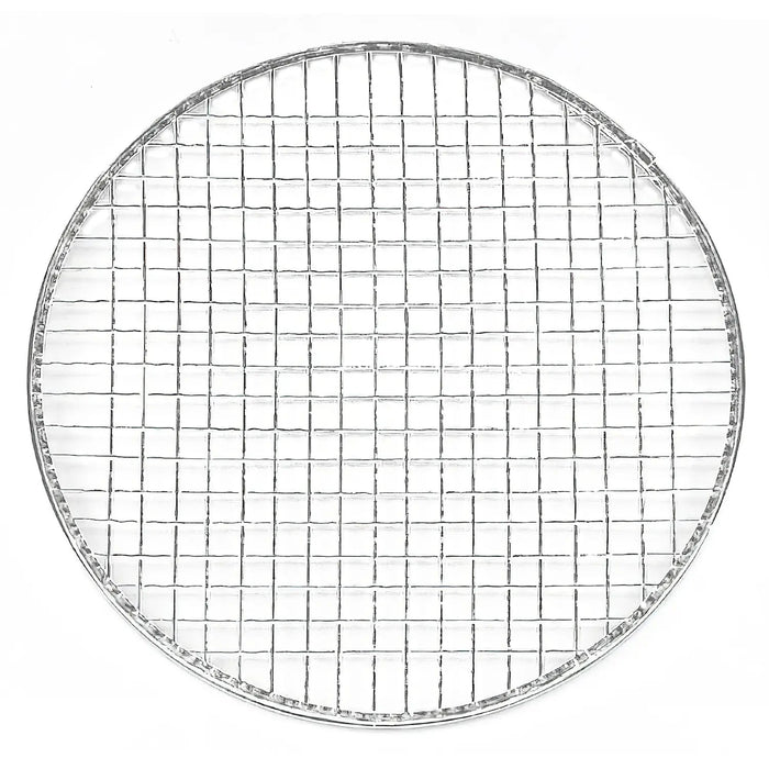 Brand's 25.3cm Galvanized Iron Round BBQ Grill Mesh - Set of 200 Pieces-Kiichin - The #1 Place for Japanese Goods in Your Hand!