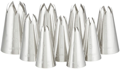 Endo Shoji Commercial Nozzle Set 18-8 Stainless Steel 9-Piece Made in Japan-Kiichin - The #1 Place for Japanese Goods in Your Hand!
