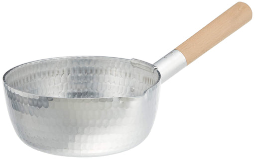 Endo Shoji Handmade Yukihira Pan 19.5cm Professional 3mm Aluminum-Kiichin - The #1 Place for Japanese Goods in Your Hand!