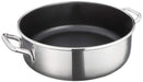 Endo Shoji Denji Alpha 24cm Pot IH Compatible Strong Coat Japan Stainless Steel-Kiichin - The #1 Place for Japanese Goods in Your Hand!