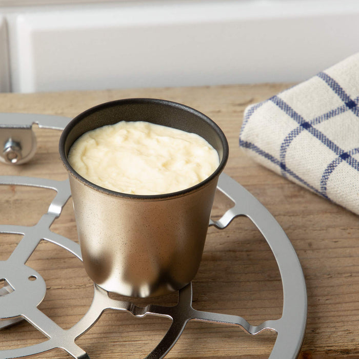 Endo Shoji Pudding Cup No.6 Fluorine Resin Stainless Steel Teflon Japan-Kiichin - The #1 Place for Japanese Goods in Your Hand!