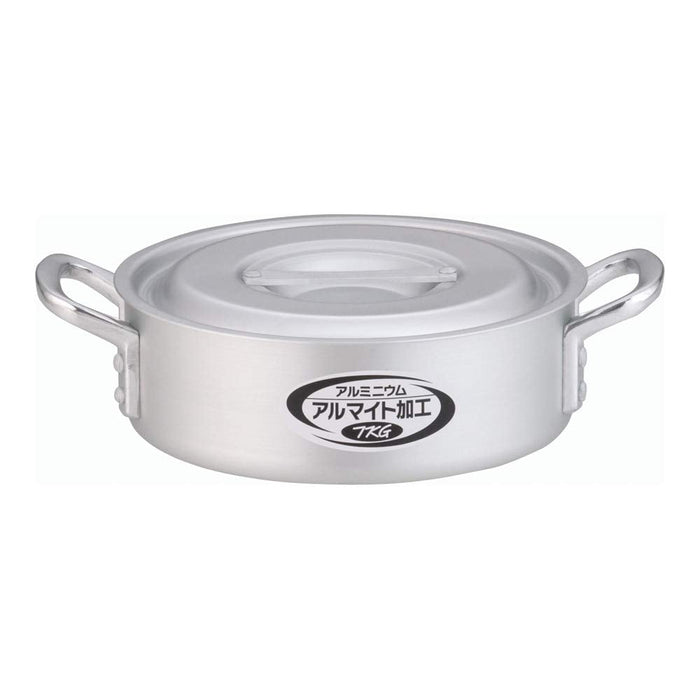 Endo Shoji 24cm Commercial Tkg Outer Ring Pot Anodized Aluminum Japan Made-Kiichin - The #1 Place for Japanese Goods in Your Hand!