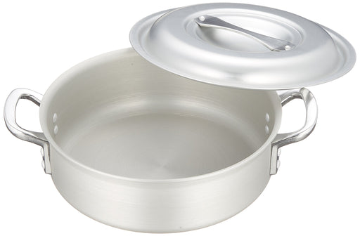 Endo Shoji 27Cm IH Compatible Aluminum Pot ASTM902 for Commercial Use-Kiichin - The #1 Place for Japanese Goods in Your Hand!