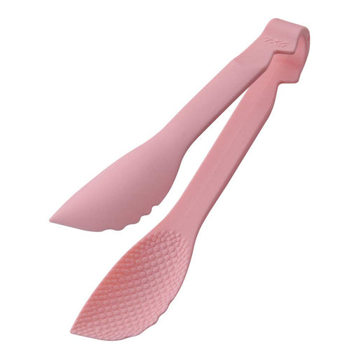 Endo Shoji Magic Serving Tongs Pink 24Cm Polypropylene Made in Japan-Kiichin - The #1 Place for Japanese Goods in Your Hand!