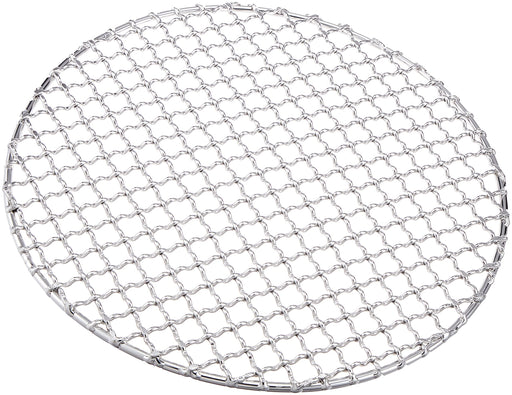 Endo Shoji 27Cm Round Grilling Net Crimp Mesh Stainless Steel Japan Made-Kiichin - The #1 Place for Japanese Goods in Your Hand!