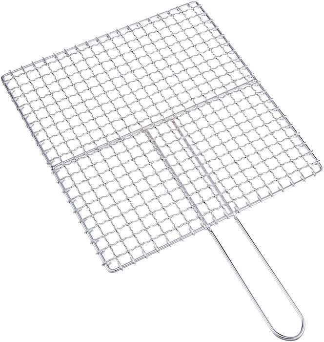 Endo Shoji Tafros No. 36 Professional Grilling Net Chrome Iron Made in Japan-Kiichin - The #1 Place for Japanese Goods in Your Hand!