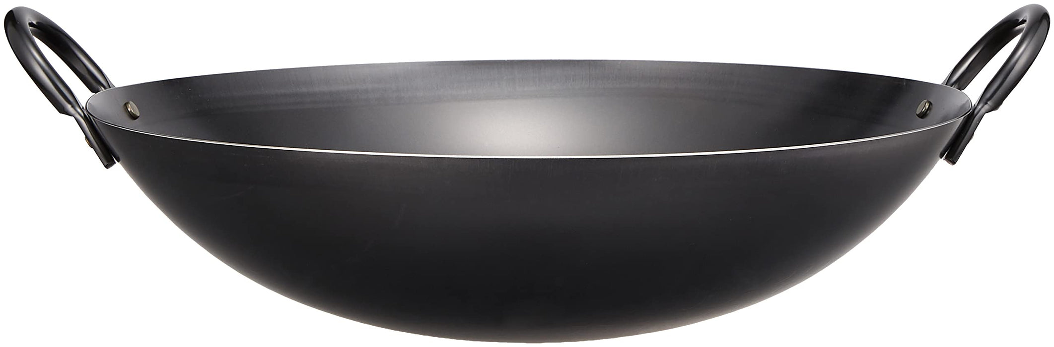 Sunnap Endo Shoji 39Cm Hammered Iron Wok - Commercial Two-Handed Japan Made-Kiichin - The #1 Place for Japanese Goods in Your Hand!