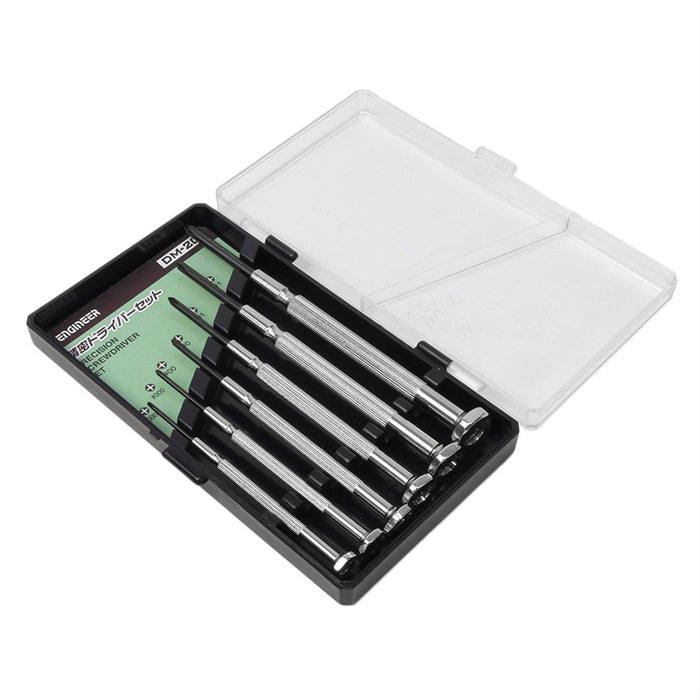 Engineer DM-20 Precision 6 Piece Screwdriver Set - High Quality Tools-Kiichin - The #1 Place for Japanese Goods in Your Hand!