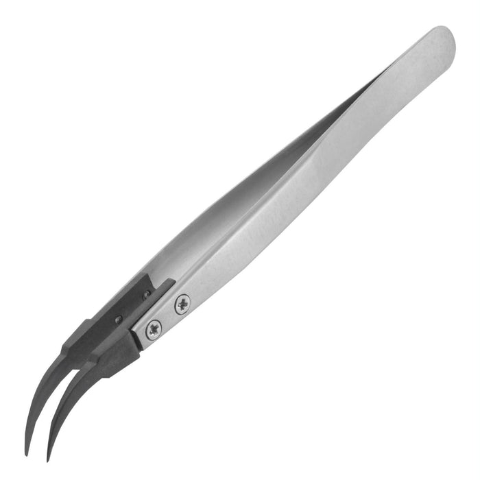 Engineer 130mm Anti-Static ESD Tweezers - Curved Type PTZ-43-Kiichin - The #1 Place for Japanese Goods in Your Hand!