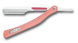 Feather Safety Razor Regular Type Pink with Leather Preview-Kiichin - The #1 Place for Japanese Goods in Your Hand!