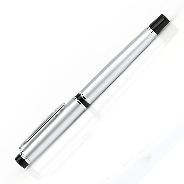Pilot Granse NC Diamond Silver F Fountain Pen FGNC1MRDSF-Kiichin - The #1 Place for Japanese Goods in Your Hand!