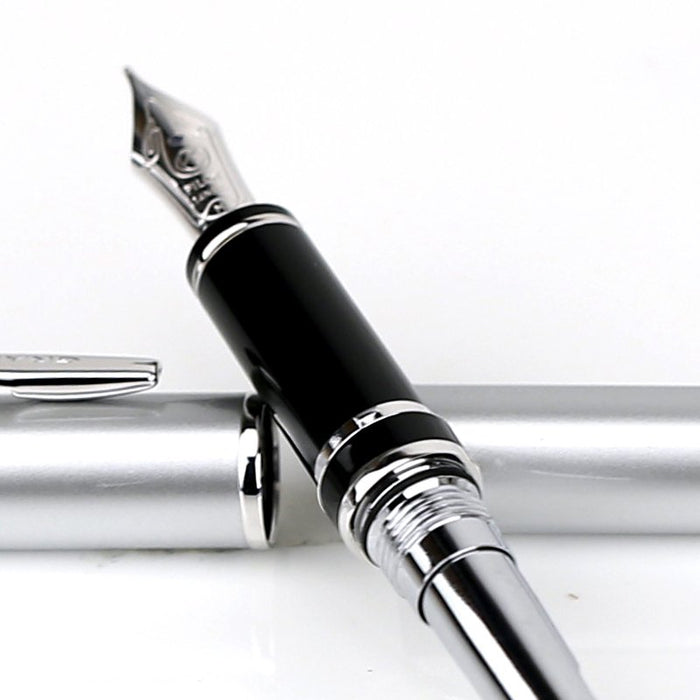Pilot Granse NC Diamond Silver F Fountain Pen FGNC1MRDSF-Kiichin - The #1 Place for Japanese Goods in Your Hand!