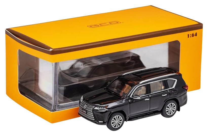 Gaincorp Products 1/64 Lexus Lx600 LHD Black Model Car-Kiichin - The #1 Place for Japanese Goods in Your Hand!