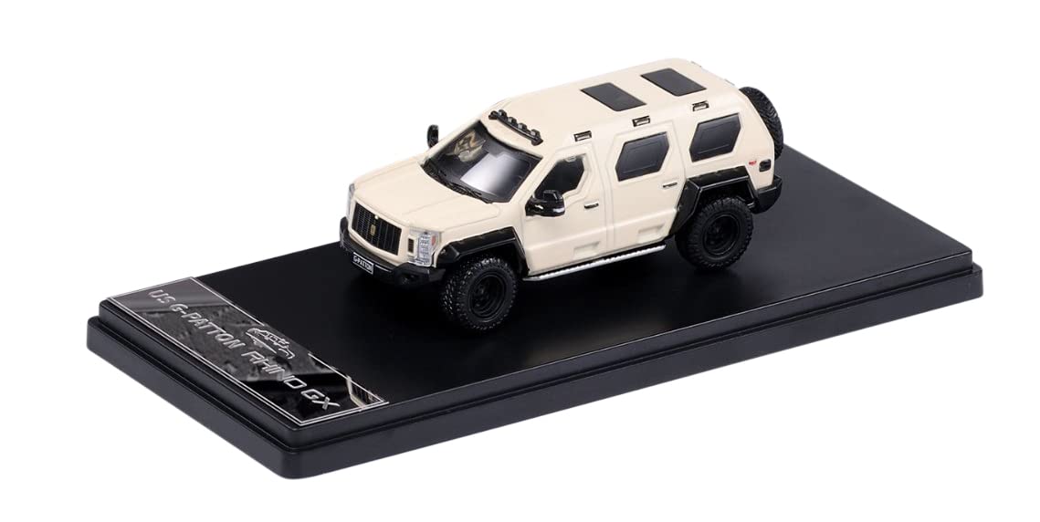 Gaincorp Products 1/64 Left-Hand Drive G-Patton Milk White Ks-011-60-Kiichin - The #1 Place for Japanese Goods in Your Hand!