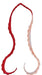 Gamakatsu Sakuragen 3D Soft Necktie #22 Solid Red Keimra Orange-Kiichin - The #1 Place for Japanese Goods in Your Hand!