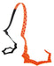 Gamakatsu Sakuragen Silicone Necktie Spiky Curly Red Spot Orange Black Red Glitter-Kiichin - The #1 Place for Japanese Goods in Your Hand!