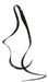 Gamakatsu Sakuragen Silicone Necktie Ultra-Thin Curly Black Gold Spot-Kiichin - The #1 Place for Japanese Goods in Your Hand!