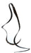Gamakatsu Sakuragen Silicone Necktie Ultra-Thin Curly Black Gold Spot-Kiichin - The #1 Place for Japanese Goods in Your Hand!