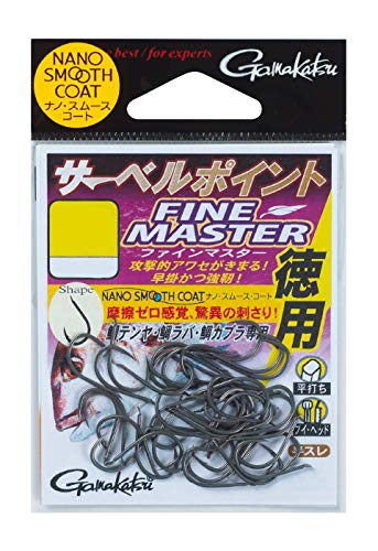 Gamakatsu Small Value Saber Point Fine Master Nsc Ss Hooks-Kiichin - The #1 Place for Japanese Goods in Your Hand!