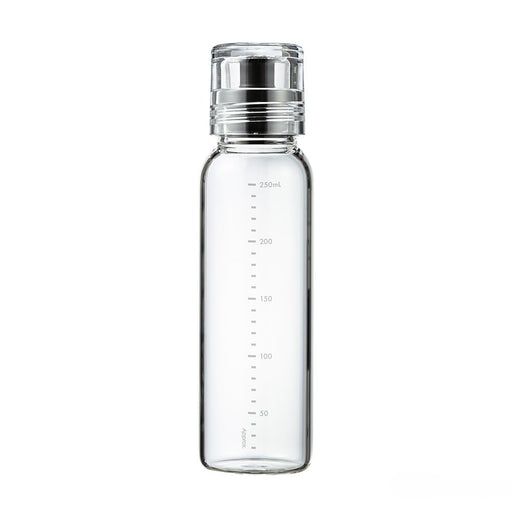 Hario 250ml Dressing Bottle Slim Black - Heat Safe for Boiling Water-Kiichin - The #1 Place for Japanese Goods in Your Hand!