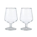 Hario Heat-Resistant Beer Goblet Set of 2 360ml Microwave Dishwasher Safe-Kiichin - The #1 Place for Japanese Goods in Your Hand!