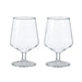 Hario Heat-Resistant Beer Goblet Set of 2 360ml Microwave Dishwasher Safe-Kiichin - The #1 Place for Japanese Goods in Your Hand!