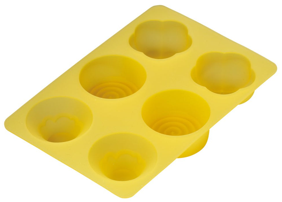 Kai Corp Japanese Sweets Silicone Mold (Plum Mt. Fuji Swirl)-Kiichin - The #1 Place for Japanese Goods in Your Hand!