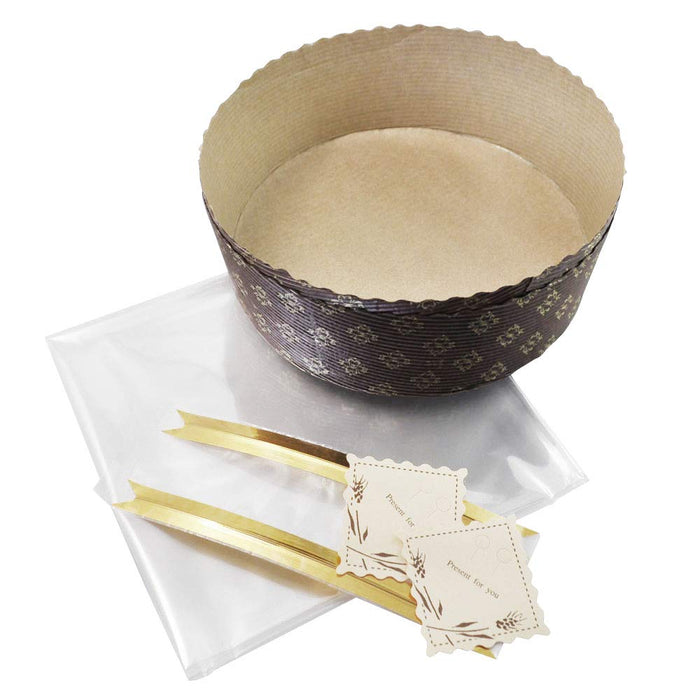 Kai Brand Hole Cake Mold Set Small (2Pcs) w/Wrapping Set - Japan Dl6113-Kiichin - The #1 Place for Japanese Goods in Your Hand!