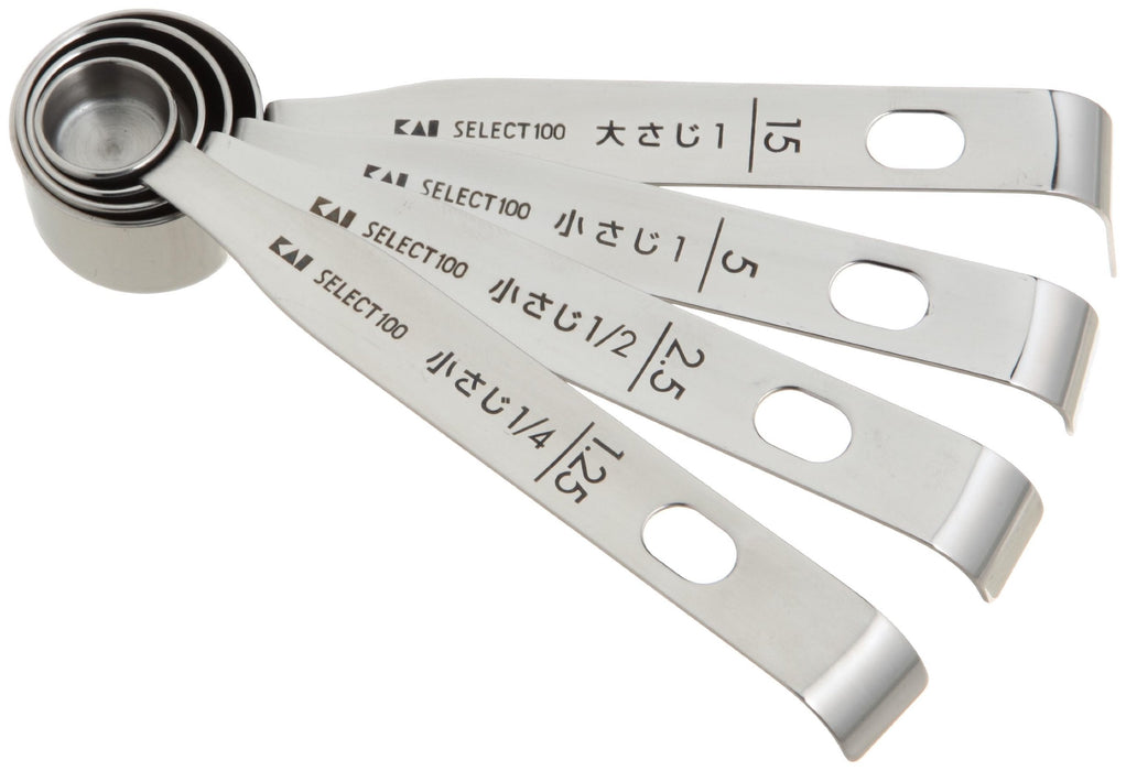 Kai Corporation Measuring Spoon Select100 DH3006-Kiichin - The #1 Place for Japanese Goods in Your Hand!