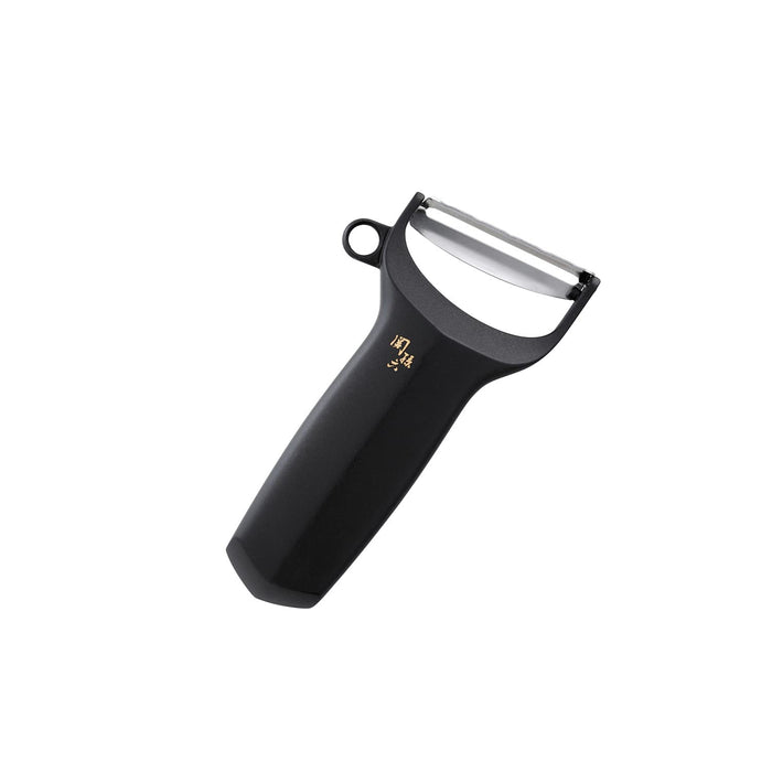 Kai Seki Magoroku Peeler Dh3341 Black Made in Japan-Kiichin - The #1 Place for Japanese Goods in Your Hand!
