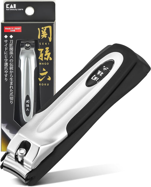 Kai Corporation Seki Magoroku Nail Clipper Type 101 M Curved Blade Japan Made-Kiichin - The #1 Place for Japanese Goods in Your Hand!