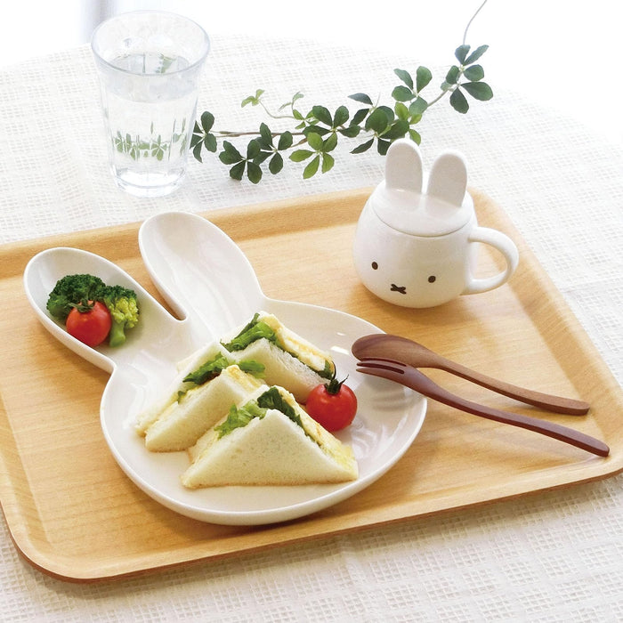 Kaneshotouki Miffy Mug w/Ear Lid 270ml 200101-Kiichin - The #1 Place for Japanese Goods in Your Hand!