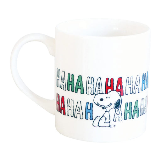 Kanesho Pottery Peanuts Snoopy Woodstock Mug 300ml Hahaha Series Japan-Kiichin - The #1 Place for Japanese Goods in Your Hand!