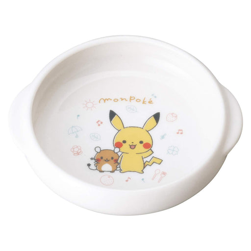 Kanesho Pottery Pokemon Monpoke Ceramic Bowl M 15cm White Made in Japan-Kiichin - The #1 Place for Japanese Goods in Your Hand!